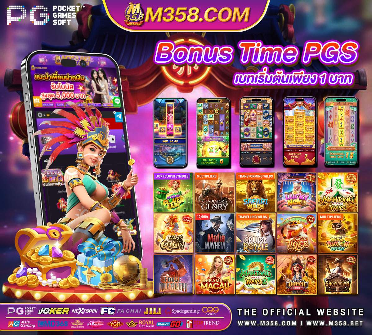 เกมสล็อต pg slot online 918